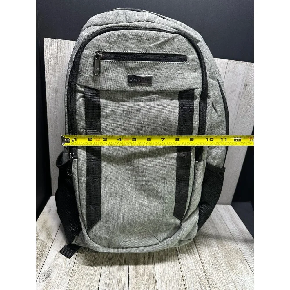 MAXTOP Travel Laptop Backpack Business with USB Charging Port Water Resistant